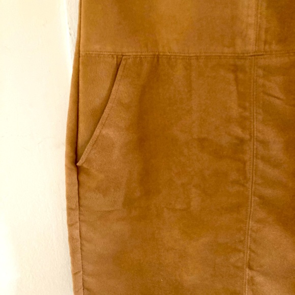 REBECCA MINKOFF - Suede Dress with Pockets - Picture 2 of 7